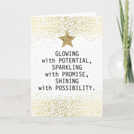 Cartão Parabéns na sua graduação