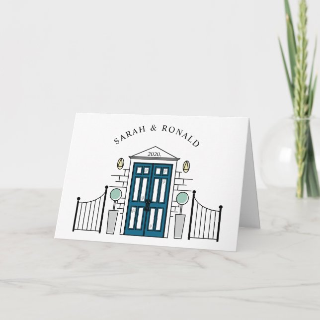 Cartão Parabéns na sua nova casa (Frente)