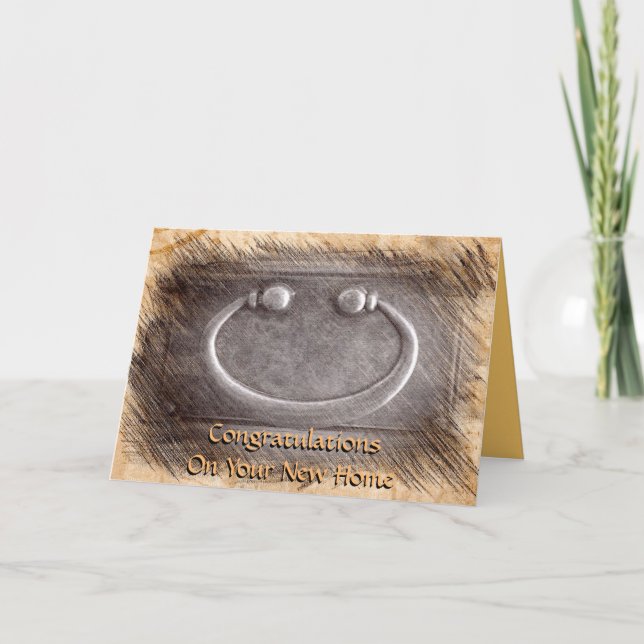 Cartão Parabéns Na Sua Nova Casa 2 (Frente)