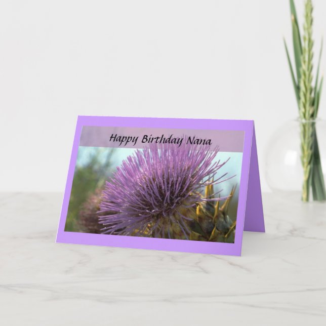 Cartão Parabéns, Nana (Frente)