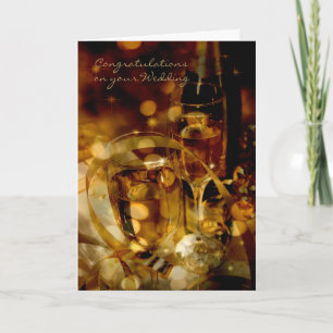 Cartão Parabéns no casamento do seu Casamento