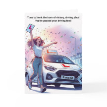 Parabéns no ensaio de condução (fêmea)