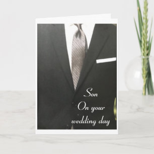 CARTÃO PARABÉNS NO SEU DIA DE CASAMENTO **SON**