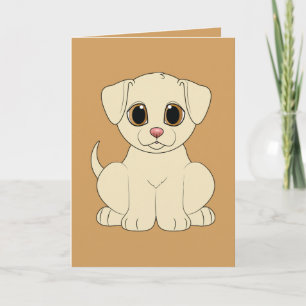 Cartão Parabéns no seu novo laboratório amarelo