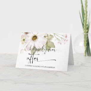 Cartão Parabéns Noiva e noiva do Recem casados de Casamen