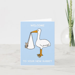 Cartão Parabéns Novo Coelho Pet
