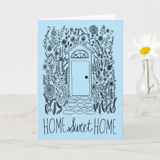 Cartão Parabéns Novo Home Sweden Port Personalizado (Planta pequena)