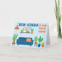 Parabéns Novo lar Bem-vindo à sua nova casa