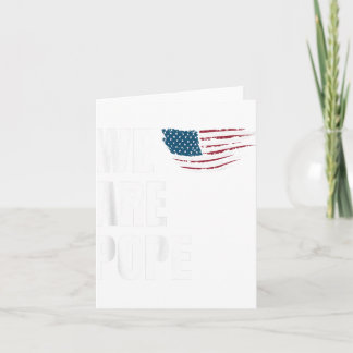Cartão Parabéns Papa Leo Xiv. Celebração dos Estados Unid