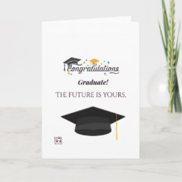 Cartão Parabéns pela formatura
