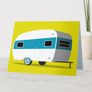 CARTÃO PARABÉNS PELA NOIVA RETRO CAMPER CARTA