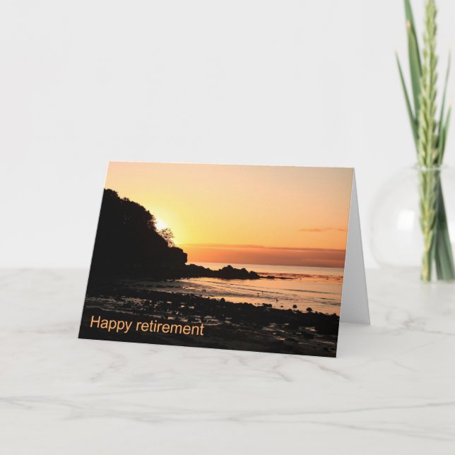 Cartão Parabéns pela reforma na Escócia (Frente)