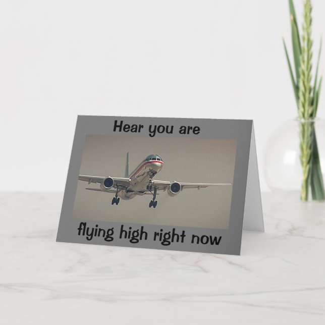 CARTÃO PARABÉNS PELA SUA **NOVA PLACA DE TRABALHO** (Frente)