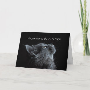 Cartão Parabéns pelo Gato de Graduação