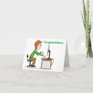 CARTÃO PARABÉNS PELO ***NOVO EMPREGO***