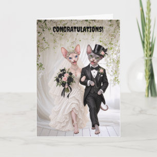 Cartão Parabéns pelo seu casamento