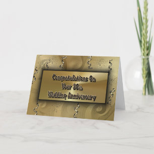 Cartão Parabéns pelos seus 50 anos de casados