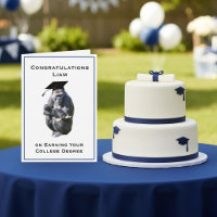 Parabéns Personalizados Grau Gorila Engraçado