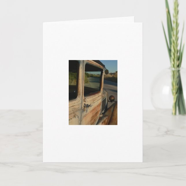 Cartão Parabéns Rat Rod Card (Frente)