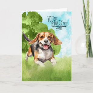 Cartão Parabéns reBARKable Beagle Dog