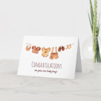 Parabéns - Roupas de bebê Boho