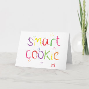 Cartão Parabéns Smart Cookie