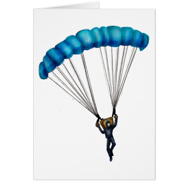 Cartão Paracaídas (Frente)