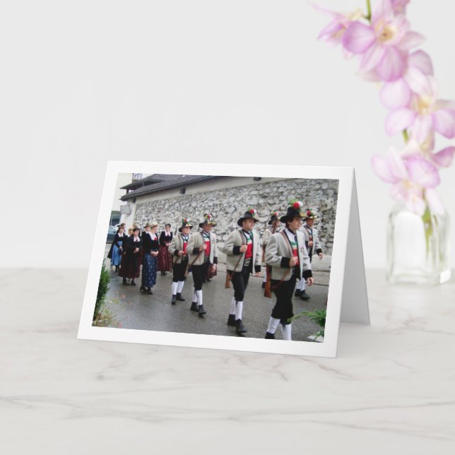 Cartão Parada Austríaca (Orquídea)