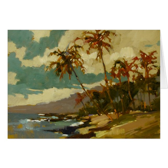 Cartão ParadiseAfternoon (Frente horizontal)