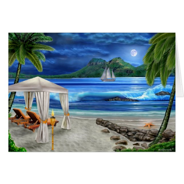 CARTÃO PARAÍSO TROPICAL (Frente Horizontal)