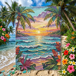 Cartão Paraíso Tropical | Pensando em Você