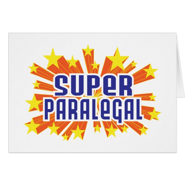Cartão Paralegal super (Frente Horizontal)