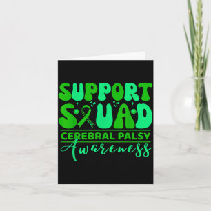 Cartão Paralisia cerebral cp conscientização sorriso rost