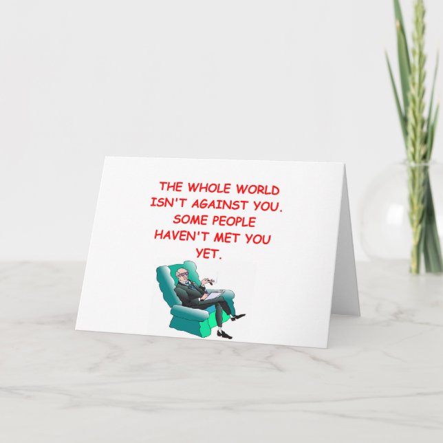 Cartão paranoico (Frente)