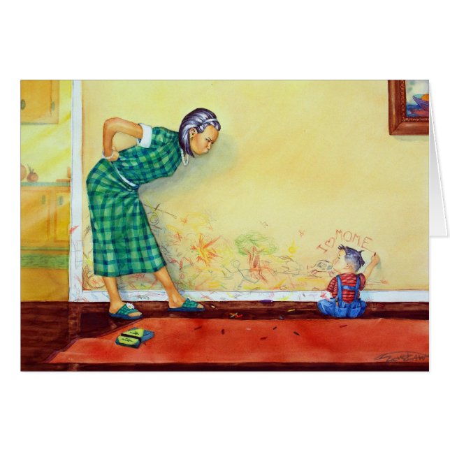 Cartão Parede (Frente Horizontal)