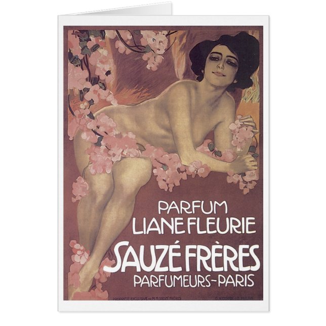 Cartão Parfum Lian Fleurie (Frente)