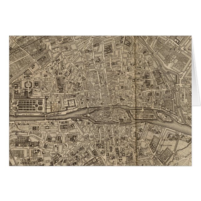 Cartão Paris França (Frente Horizontal)