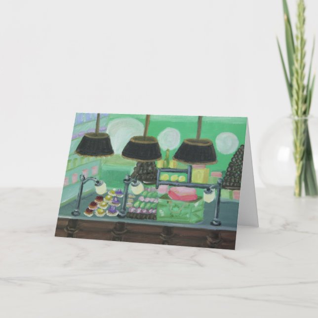 Cartão "Paris Pâtisserie " (Frente)