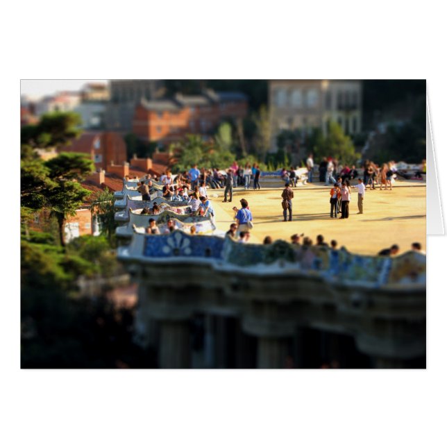 Cartão Park Guell (Frente Horizontal)