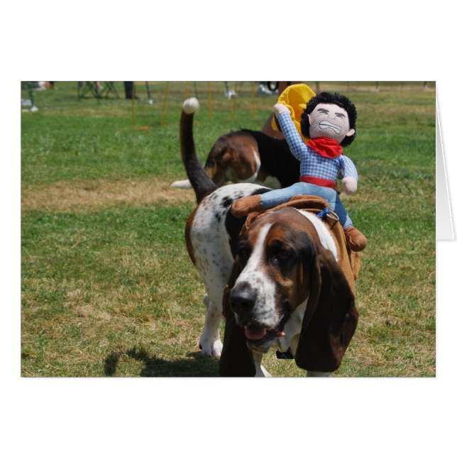 Cartão Parker, o Cowboy (Frente Horizontal)