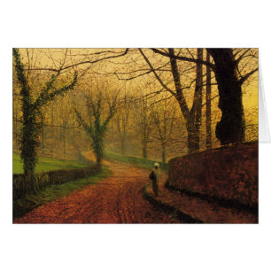 Cartão Parque 1877 CC0060 de Atkinson Grimshaw Stapleton