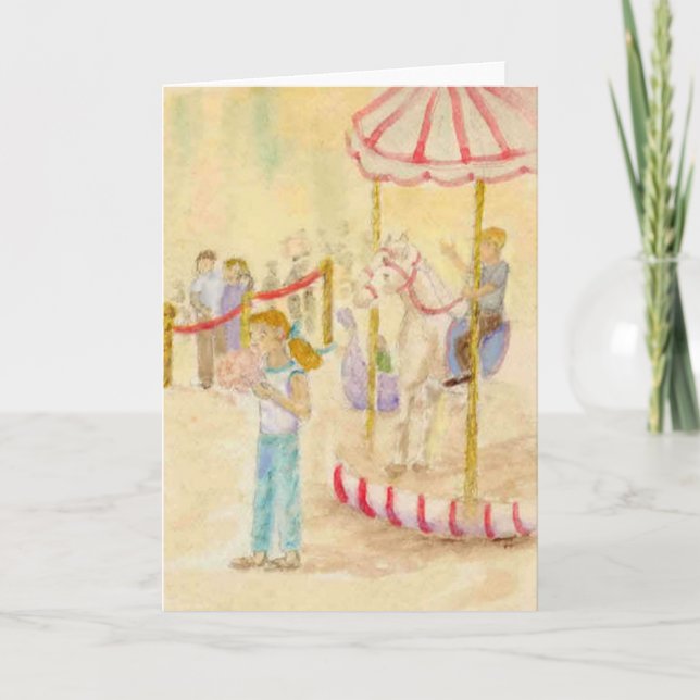 Cartão Parque de Diversões (Frente)