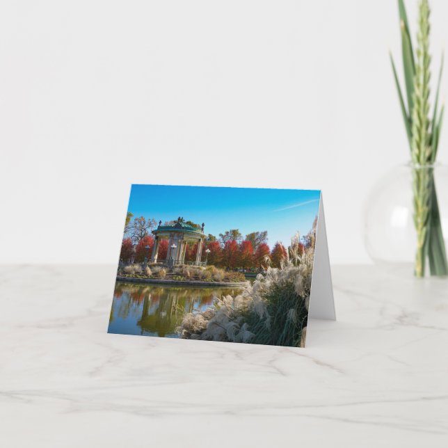 Cartão Parque Florestal de Bandstand (Frente)