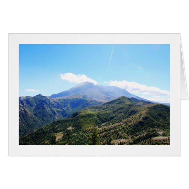 Cartão Parque Nacional da olimpiadas, Seattle, Estados Un (Frente Horizontal)