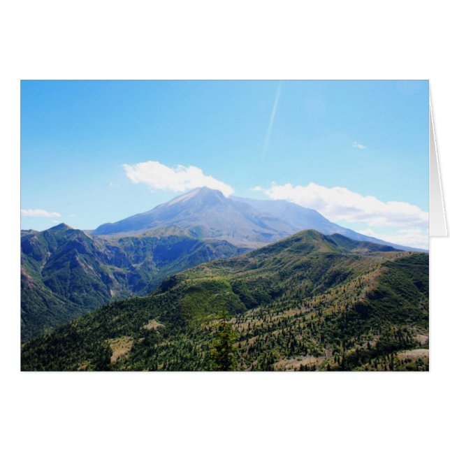 Cartão Parque Nacional da olimpiadas, Seattle, Estados Un (Frente Horizontal)