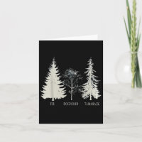 Parque Nacional de Fir Dogwood Tamarack Vintage