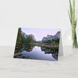 Cartão Parque nacional de Yosemite