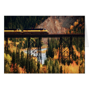 Cartão Parque Nacional Denali e Preservação dos EUA Alasc