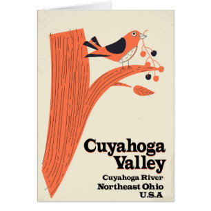 Cartão Parque nacional do vale de Cuyahoga
