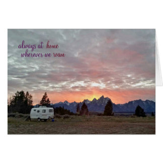 Cartão Parque Nacional Grand Teton